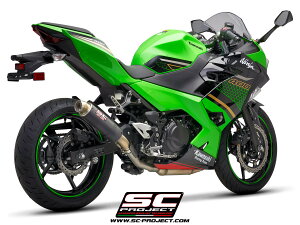 �y�����݌Ɂz SC-PROJECT - GP-M2 �X���b�v�I���T�C�����T�[ (�����o�b�t���t��) NINJA 400 '18-22 SC�v���W�F�N�g �J���T�L �j���W��400 �T�C�����T�[