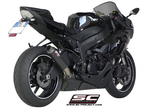 【正規輸入代理店】 SC-PROJECT - GP-M2 スリップオンサイレンサー (消音バッフル付属) NINJA ZX-6R '09-12 カワサキ マフラー サイレンサー