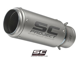 【国内在庫あり】【正規輸入代理店】SC-PROJECT ( SCプロジェクト ) - 汎用スリップオン サイレンサー CR-Tタイプ チタン インナーパイプサイズ 60mm