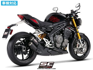 �y���K�A���㗝�X�z SC-PROJECT - CR-T �c�C�� �X���b�v�I���T�C�����T�[ (�������s�� / ���[��5+ �Ή� / �����L���^���C�U�[�Ή�) SPEED TRIPLE 1200 RS '25 SC�v���W�F�N�g �T�C�����T�[ �Ԍ��Ή�