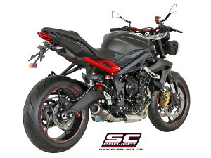 yKA㗝Xz SC-PROJECT - CR-T XbvITCT[ STREET TRIPLE 675 / R / RX '13-16 gCAt Xg[ggv675 TCT[