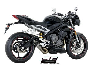 y݌Ɂz SC-PROJECT - S1 XbvITCT[ & S t`^NpCv (obtt) STREET TRIPLE 765 S / R / RS '17-19 gCAt Xg[ggv765S }t[ TC