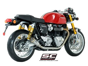 y݌Ɂz SC-PROJECT - Be[WRjbN '70s XbvITCT[ "V[g" (obtt) THRUXTON 1200 / R '16-19 / RS '20 gCAt TCT[