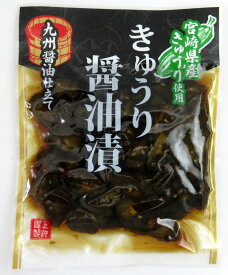 【1000円ポッキリ】 宮崎県産 きゅうり醤油漬け 100g×2個 宮崎県 上沖産業 胡瓜醤油漬け 【※ポスト投函】