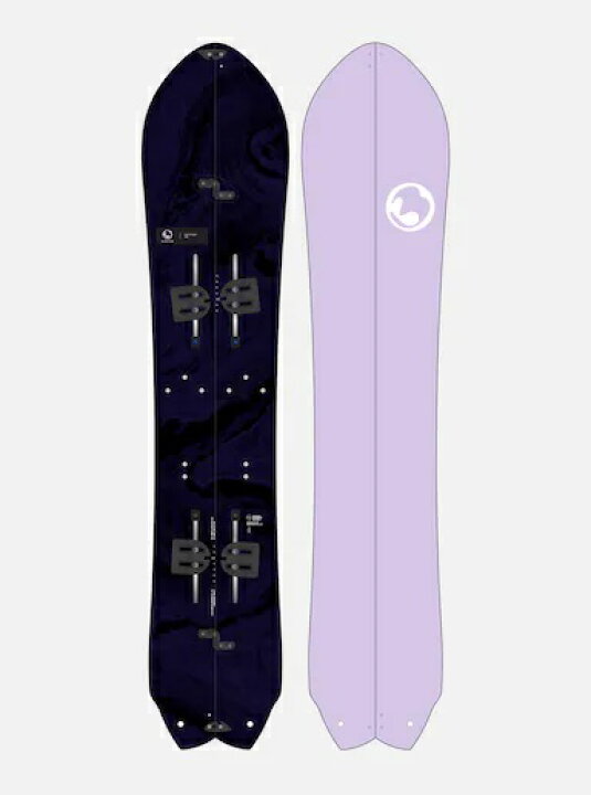 楽天市場】BURTON バートン 24-25モデル FISH 3D SPLIT BOARD 