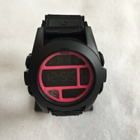 【旧品】【送料無料】 【SALE】 NIXON WATHCH 時計 BAJA BLACK BRIGHT PINK 腕時計 通勤 通学 プレゼント