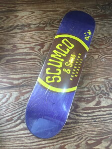 Scumco&sons Logoboard XP[g{[hfbL XP[g fbL Xg[g l S҂ sk8  SKATEBOARDyz