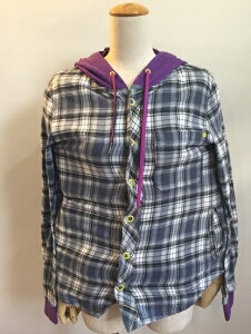 nomis WOMEN,S W LUMBER JANE FLANNEL SHRT W HOOD p[J[ g[i[ Vi ^ yz