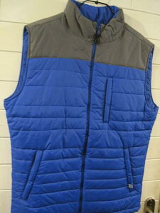 KiBCNDYGRND LfBOhyIz VEST JACKET ROYALBLUE