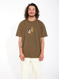 VOLCOM �t�� �ĕ� ARTHUR LONGO 1 T-SHIRT ���K�i �T�C�Y T�V���c ���� �R�b�g�� �V���[�g�X���[�u S M