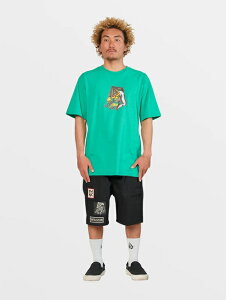 VOLCOM 春物 夏物 TOKYO TRUE FEATURED ARTIST YUSUKE HAMAMOTO PIPER SHORT SLEEVE TEE 正規品 サイズ M L 【アジアンフィットのため、サイズガイド掲載サイズよりワンサイズ上のサイズを選択されることをお勧め