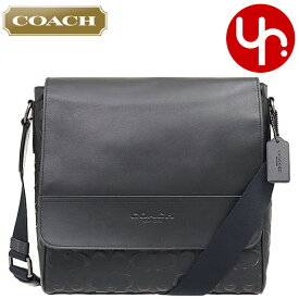 コーチ COACH バッグ ショルダーバッグ F04006 4006 ブラック 特別送料無料 ヒューストン デボスド シグネチャー レザー マップ バッグ アウトレット メンズ レディース ブランド 通販 斜めがけ 2021SS