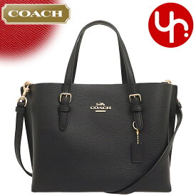 コーチ COACH バッグ トートバッグ FC4084 C4084 ブラック×トゥルーレッド 特別送料無料 ラグジュアリー クロスグレーン レザー モリー トート 25 アウトレット品レディース ブランド 通販 斜めがけ