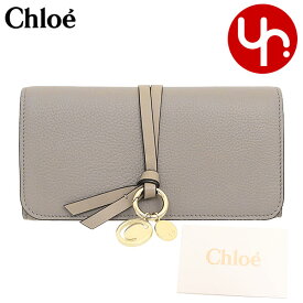 クロエ chloe 財布 長財布 CHC21WP942 F57 カシミアグレー 特別送料無料 ALPHABET アルファベット レザー フラップ ロング ウォレット レディース ブランド 通販