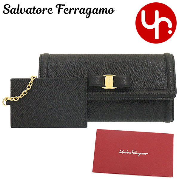 サルヴァトーレ・フェラガモ(Salvatore Ferragamo) リボン 長財布 