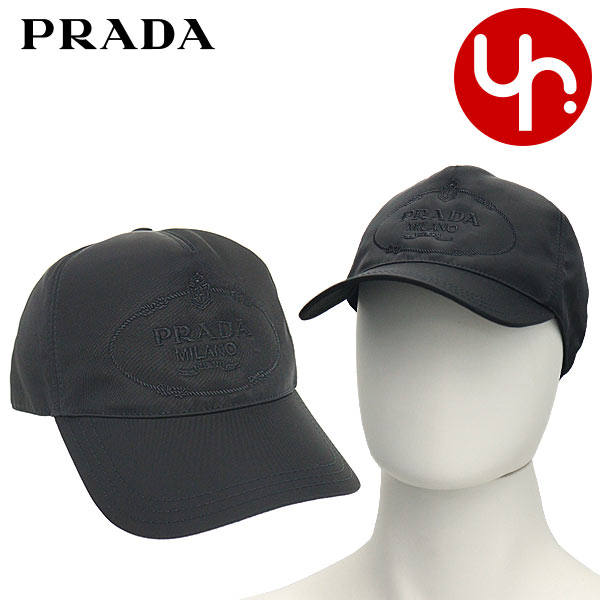 プラダ PRADA アパレル 帽子 1HC179 2DMI ネロ レディース メンズ 特別送料無料 テスート リナイロン Re Nylon サヴォイ  ロゴ ベースボール キャップ ブランド 通販 2022SS | インポートコレクションYR メンズ