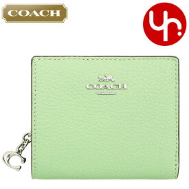 コーチ COACH 財布 二つ折り財布 FC2862 C2862 特別送料無料 ラグジュアリー ペブルド レザー C チャーム スナップ ラウンド ジップ ウォレット アウトレットレディース ブランド 通販