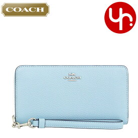 コーチ COACH 財布 長財布 FC4451 C4451 特別送料無料 ラグジュアリー ペブルド レザー ロング ジップ アラウンド ウォレット （ストラップ付き） アウトレット品レディース ブランド 通販