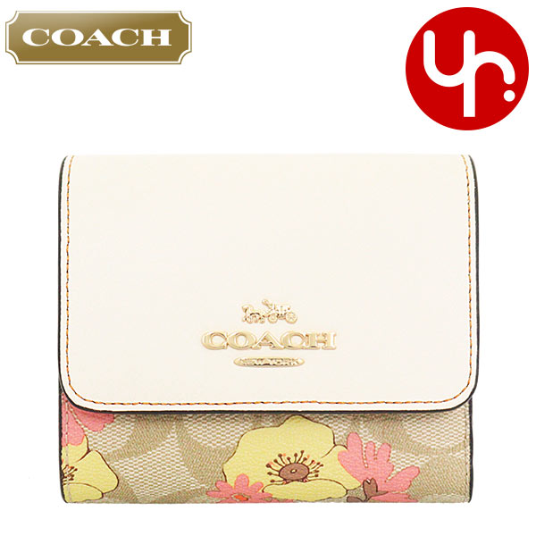 コーチ(COACH) フローラル 三つ折り財布 | 通販・人気ランキング