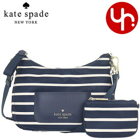 ケイトスペード kate spade バッグ ショルダーバッグ KB601 パリジャンネイビーマルチ 特別送料無料 チェルシー ザ リトル ベター マリーナ ストライプ プリント リナイロン クロスボディー（コインケース付き） アウトレット品レディース ブランド 通販 斜めがけ 2023SS