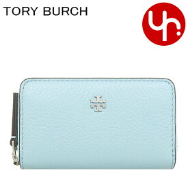 トリーバーチ TORY BURCH 小物 カードケース 146382 0523 パールスカイ 特別送料無料 ブレイク レザー ジップ アラウンド カードケース アウトレット品レディース ブランド 通販 2023SS