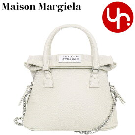 メゾンマルジェラ Maison Margiela バッグ ショルダーバッグ S56WG0081 P4455 グレージュ 特別送料無料 5AC ファイブ エー シー クラシック カーフ レザー マイクロ トップ ハンドル バッグレディース ブランド 通販 斜めがけ 旅行 通勤 2023AW