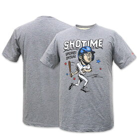 SHOHEI OHTANI 大谷翔平 ベースボール アパレル Tシャツ 201055768 グレー 特別送料無料 Fanatics ロサンゼルス オマージュ シグネチャー Tシャツ並行輸入 通販 2024SS メンズ レディース