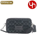 コーチ COACH バッグ ショルダーバッグ FCAJ35 CAJ35 ブラック 特別送料無料 ワイアット シグネチャーデニム ダブル ジップ クロスボディー アウトレット品レディース メンズ ブランド 通販 斜めがけ 2025SS