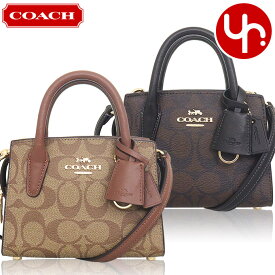 コーチ COACH バッグ ショルダーバッグ FCO975 CO975 特別送料無料 アンドレア シグネチャー コーテッド キャンバス ミニ キャリーオール アウトレット品レディース ブランド 通販 斜めがけ 2024SS