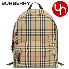 【78時間限定ポイント2倍】バーバリー BURBERRY バッグ リュック 8016106 アーカイブベージュ 特別送料無料 バーバリー ヴィンテージ チェック コットン ブレンド バックパックレディース メンズ ブランド 通販 通勤 旅行 2023SS