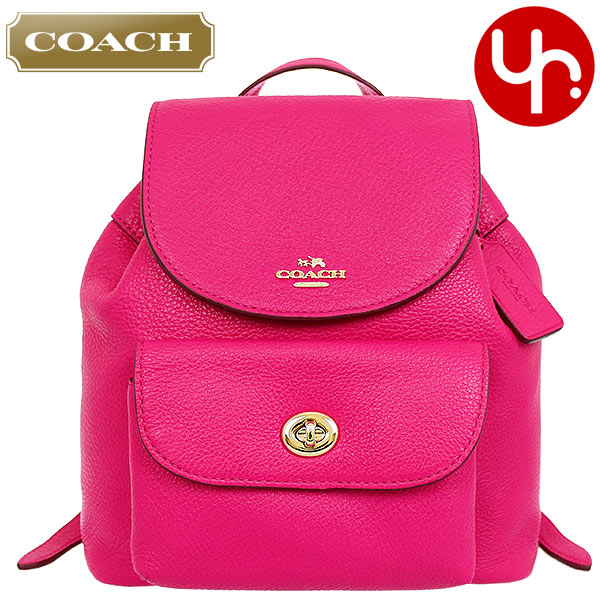 import-collection: Coach COACH bag backpack review and write the following times F37621 pink ...