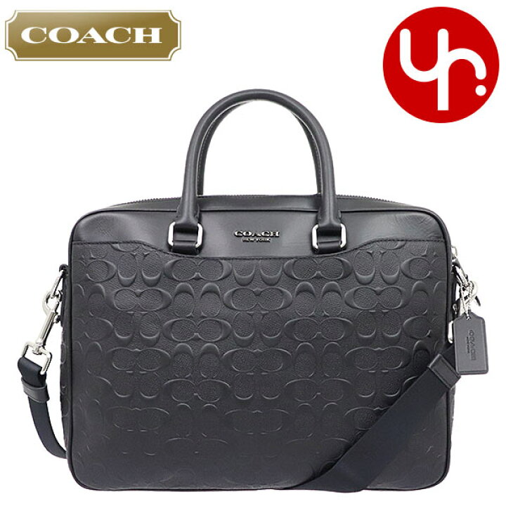 8/31迄！最終お値下げ！Coach ブラック ビジネスバッグ コーチ COACH