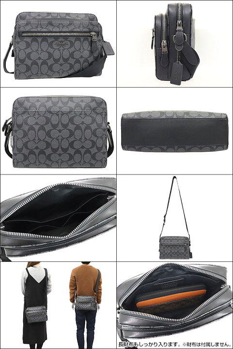 楽天市場】コーチ COACH バッグ ショルダーバッグ F91485 チャコール 