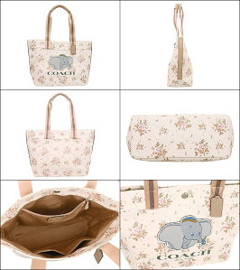 楽天市場 コーチ Coach バッグ トートバッグ F チョークマルチ 特別送料無料 コーチ ディズニー コラボ ダンボ フローラル ローズ ブーケ プリント キャンバス トート アウトレット品レディース ブランド 通販 通勤 夏 あす楽 インポートコレクションｙｒ