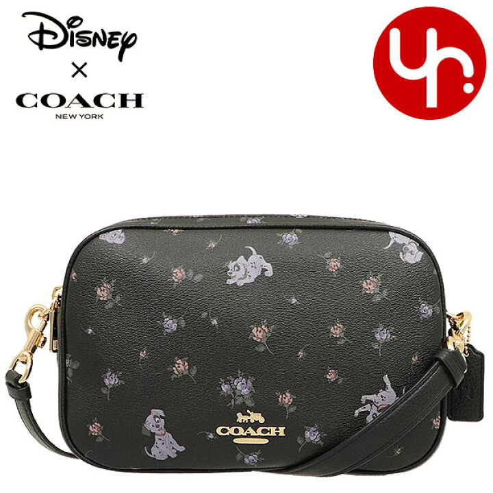 楽天市場 コーチ Coach バッグ ショルダーバッグ F ブラックマルチ 特別送料無料 コーチ ディズニー コラボ ダルメシアン フローラル プリント ジェス クロスボディー アウトレットレディース ブランド 通販 斜めがけ 21 母の日 インポートコレクションｙｒ