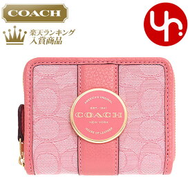 コーチ COACH 財布 二つ折り財布 FC8323 C8323 特別送料無料 ロニー シグネチャー ジャガード COACH ロゴ スモール ジップ アラウンド ウォレット アウトレット品レディース ブランド 通販 2022SS