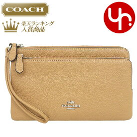 コーチ COACH 財布 長財布 FC5610 C5610 ラテ 特別送料無料 ラグジュアリー ペブルド レザー ダブル ジップ ウォレット アウトレット品レディース ブランド 通販 L型 2023SS