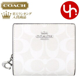 【78時間限定ポイント2倍】コーチ COACH 財布 二つ折り財布 FC3309 C3309 特別送料無料 ラグジュアリー シグネチャー PVC レザー C チャーム スナップ ラウンド ジップ ウォレット アウトレット品レディース ブランド 通販