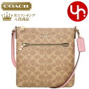 【1,000円OFF】コーチ COACH バッグ ショルダーバッグ FCW325 CW325 タン×ピンクペタル 特別送料無料 シグネチャー コーテッド キャンバス レザー ローワン ファイル バッグ アウトレット品レディース ブランド 通販 斜めがけ 2024AW