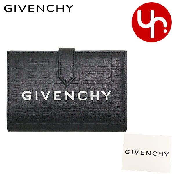 GIVENCHY ジバンシー ロゴ金具 GV3二つ折り財布 コンパクトウォレット
