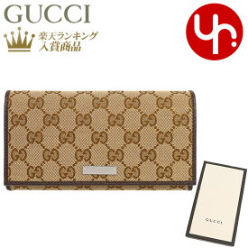 グッチ GUCCI 財布 長財布 244946 KY9IR ベージュ×ダークブラウン 特別送料無料 GG キャンバス レザー メタルバー フラップ ウォレット レディース ブランド 通販