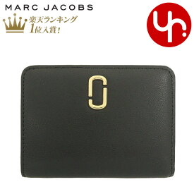 マークジェイコブス Marc Jacobs 財布 二つ折り財布 2S3SMP003S01 ブラック 特別送料無料 ザ J マーク カウ スプリット レザー ミニ コンパクト ウォレットレディース ブランド 通販 L型 2023SS