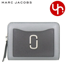 【48時間限定ポイント2倍】マークジェイコブス Marc Jacobs 財布 二つ折り財布 2F3SMP062S07 ウルフグレイマルチ 特別送料無料 ザ スナップショット サフィアーノレザー ミニ コンパクト ウォレットレディース ブランド 通販 L型 2024SS