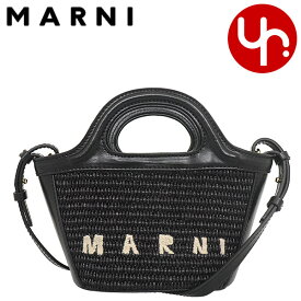 【ポイント2倍 6/4 21時-6/6 0時迄】マルニ MARNI バッグ ショルダーバッグ M01161 P3860 ブラック 特別送料無料 トロピカリア サマー ラフィア コットン ナイロン マルニ ロゴ マイクロ バッグレディース ブランド 通販 斜めがけ 2024SS タイムセール