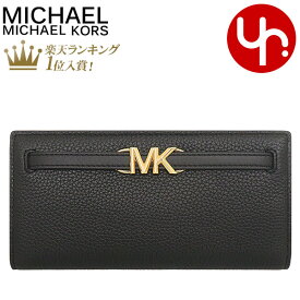 【48時間限定ポイント10倍】マイケルコース MICHAEL KORS 財布 長財布 35S3G6RE3L ブラック 特別送料無料 リード レザー ラージ スナップ ウォレット アウトレット品レディース ブランド 通販 薄型 2023SS