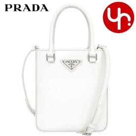 プラダ PRADA バッグ ショルダーバッグ 1BA331 ZO6 OOO ビアンコ 特別送料無料 ブラッシュド レザー トライアングル ロゴ スモール ショルダー トートレディース ブランド 通販 斜めがけ 2024SS