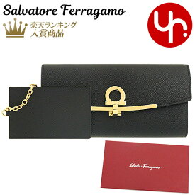 【24時間限定ポイント2倍】サルヴァトーレ フェラガモ Salvatore Ferragamo 財布 長財布 22 D150 特別送料無料 ガンチーニ クリップ クロージャー カーフ レザー ロング ウォレット カードケース付きレディース ブランド 通販