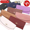 コーチ COACH 財布 長財布 F54009 特別送料無料 コーチ ラグジュアリー クロスグレーン レザー スリム エンベロープ アウトレット品激安 レディー...