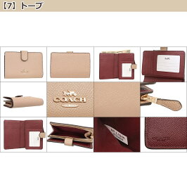 コーチCOACH財布二つ折り財布F11484特別送料無料コーチラグジュアリークロスグレーンレザーミディアムコーナージップウォレットアウトレット品激安レディースブランドセール通販SALE春母の日入学式二つ折り財布財布MR楽天カード分割あす楽
