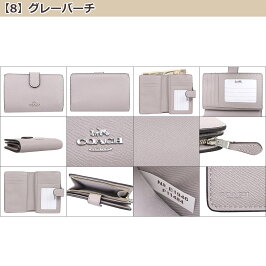コーチCOACH財布二つ折り財布F11484特別送料無料コーチラグジュアリークロスグレーンレザーミディアムコーナージップウォレットアウトレット品激安レディースブランドセール通販SALE秋二つ折り財布財布あす楽【ママ割ポイント5倍】